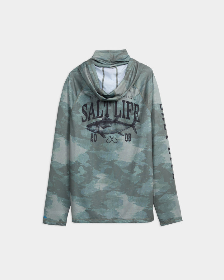 Men's Tidefall Camo SLX Perforated Hoodie
