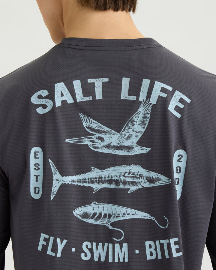 Men's Tactical Trio LS SLX Perforated Mesh Tee