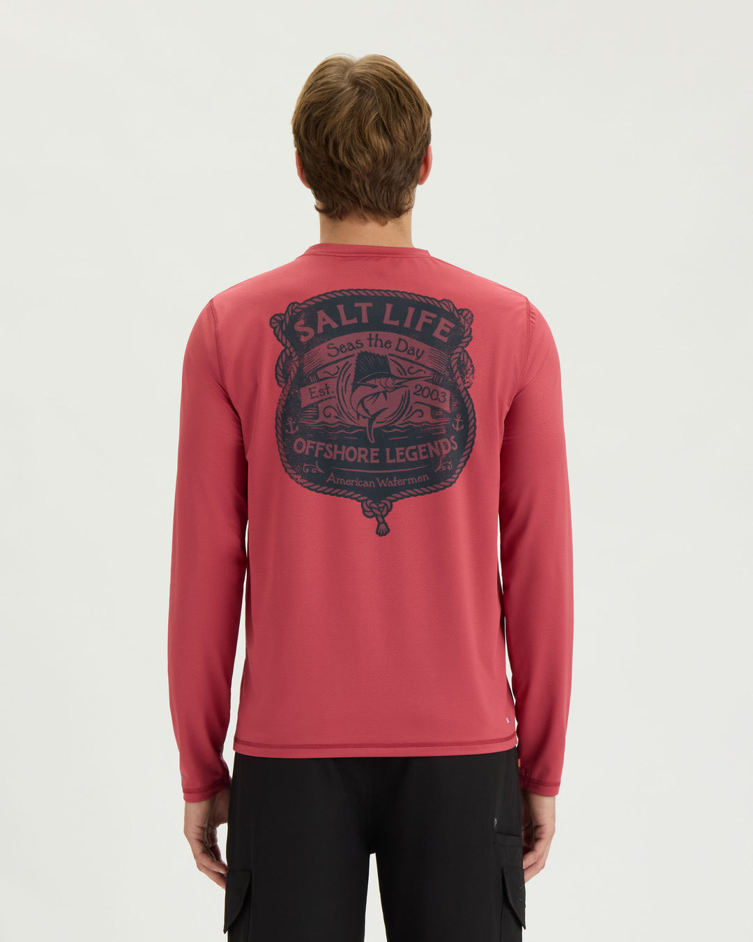 Men's Offshore Legends LS SLX Perforated Mesh Tee