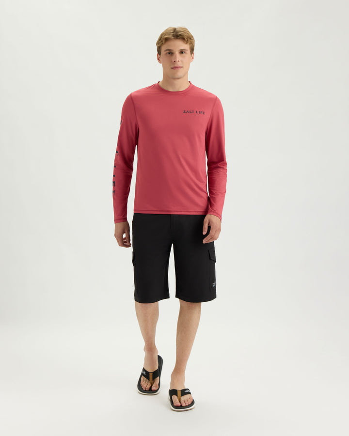 Men's Offshore Legends LS SLX Perforated Mesh Tee