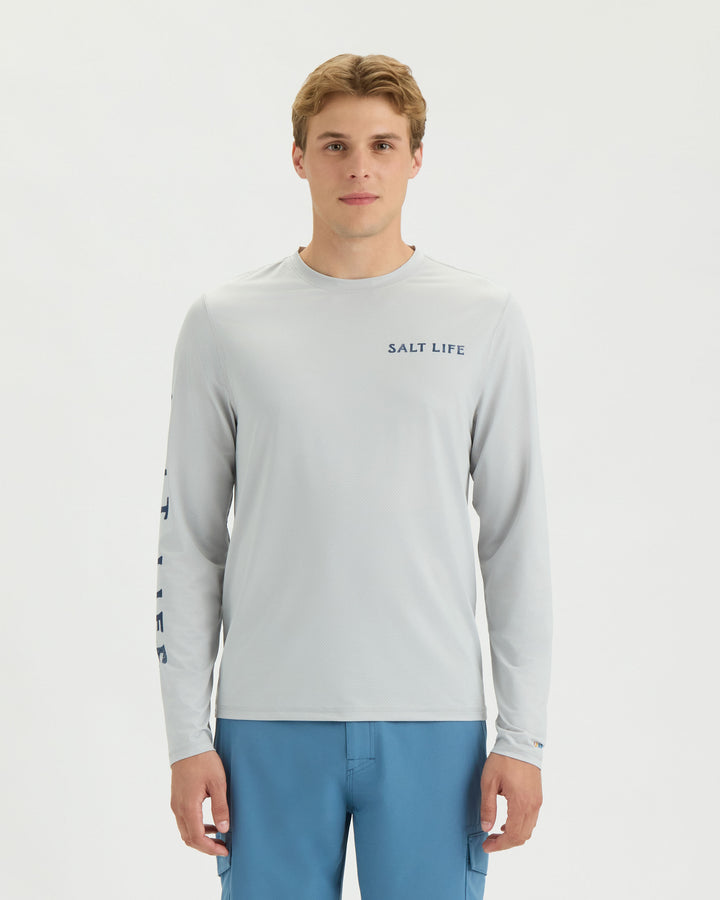 Men's Offshore Legends LS SLX Perforated Mesh Tee