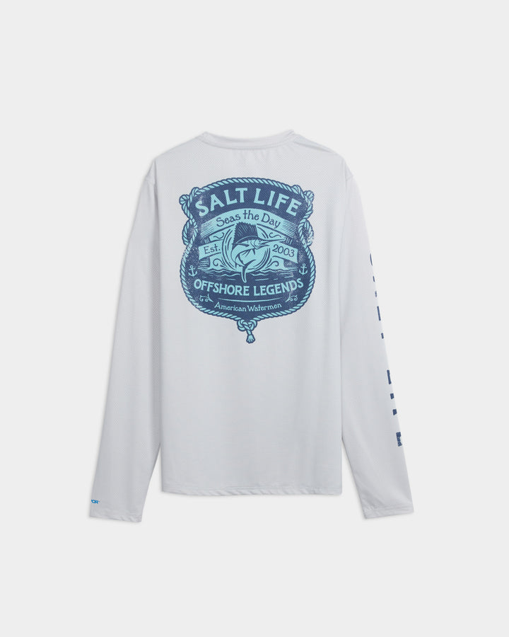 Men's Offshore Legends LS SLX Perforated Mesh Tee