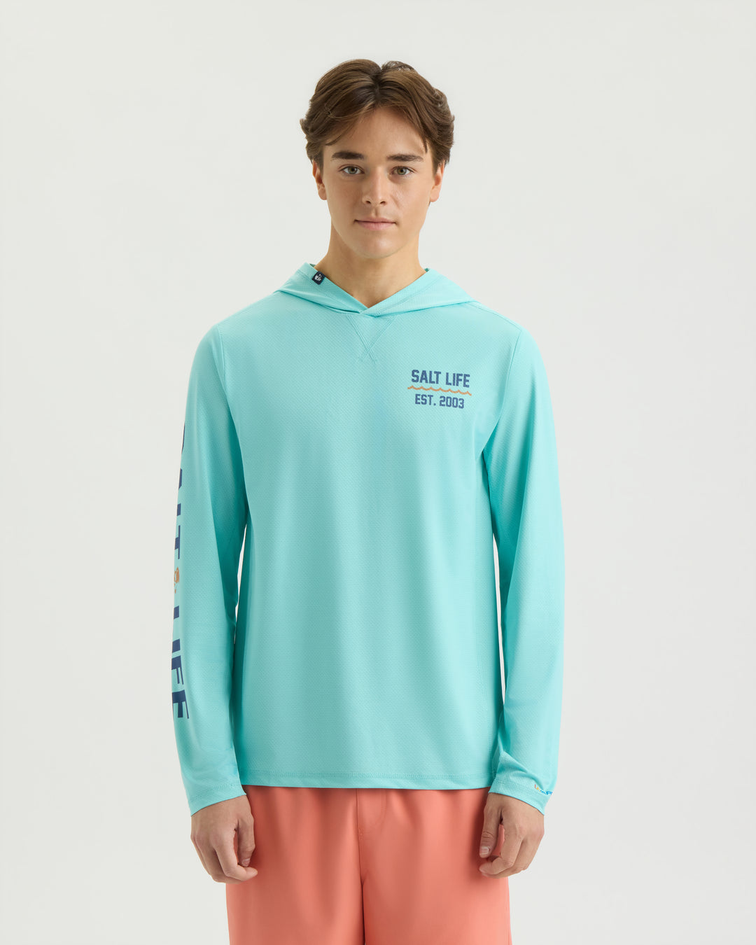 Men's Navigator Badge LS SLX Perforated Hoodie