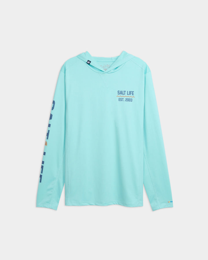 Men's Navigator Badge LS SLX Perforated Hoodie