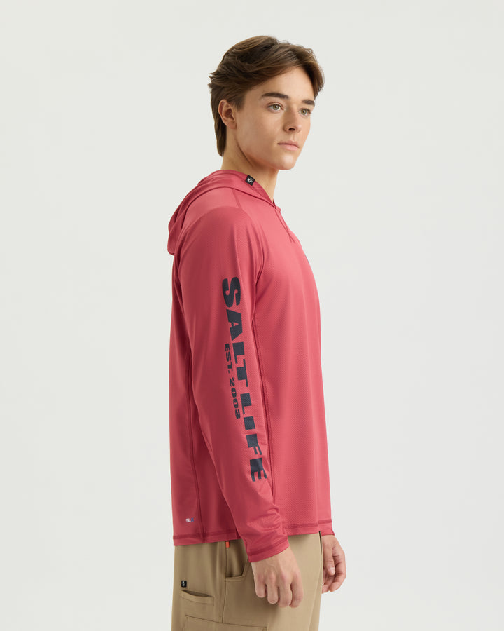 Men's Heritage Marline LS SLX Perforated Hoodie