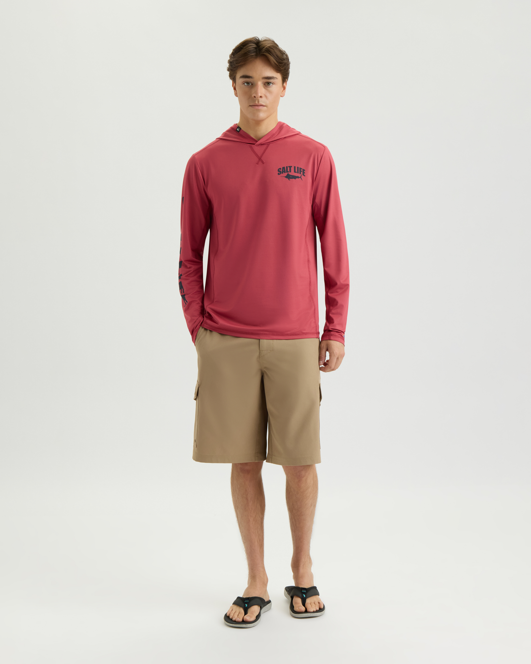 Men's Heritage Marline LS SLX Perforated Hoodie
