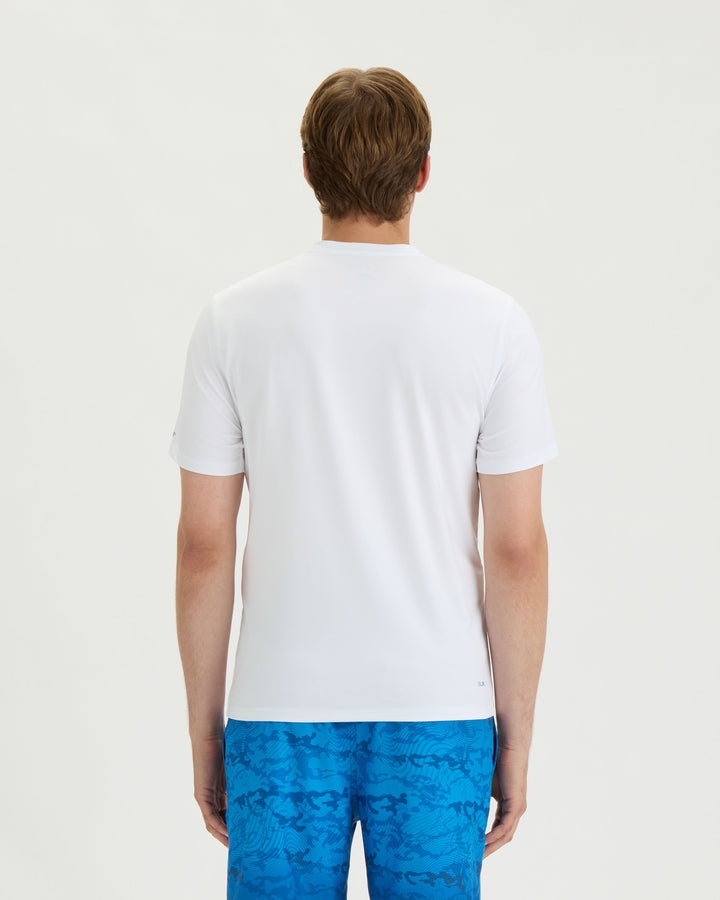 Men’s Fish Hard Live Easy SLX Performance Short Sleeve Tee