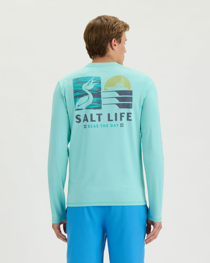 Men’s Seas the Day SLX Performance Long Sleeve Tee