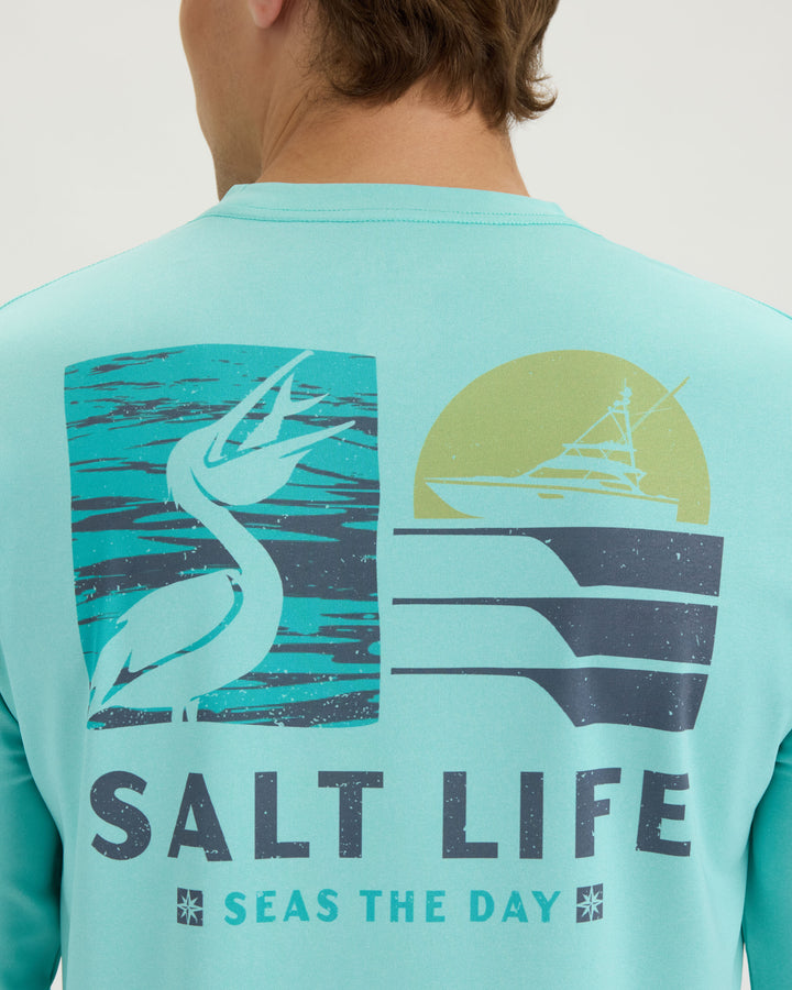 Men’s Seas the Day SLX Performance Long Sleeve Tee