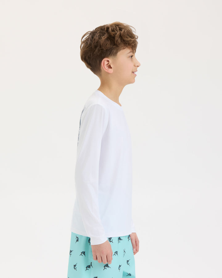 Youth Underwater SLX Performance Long Sleeve Tee