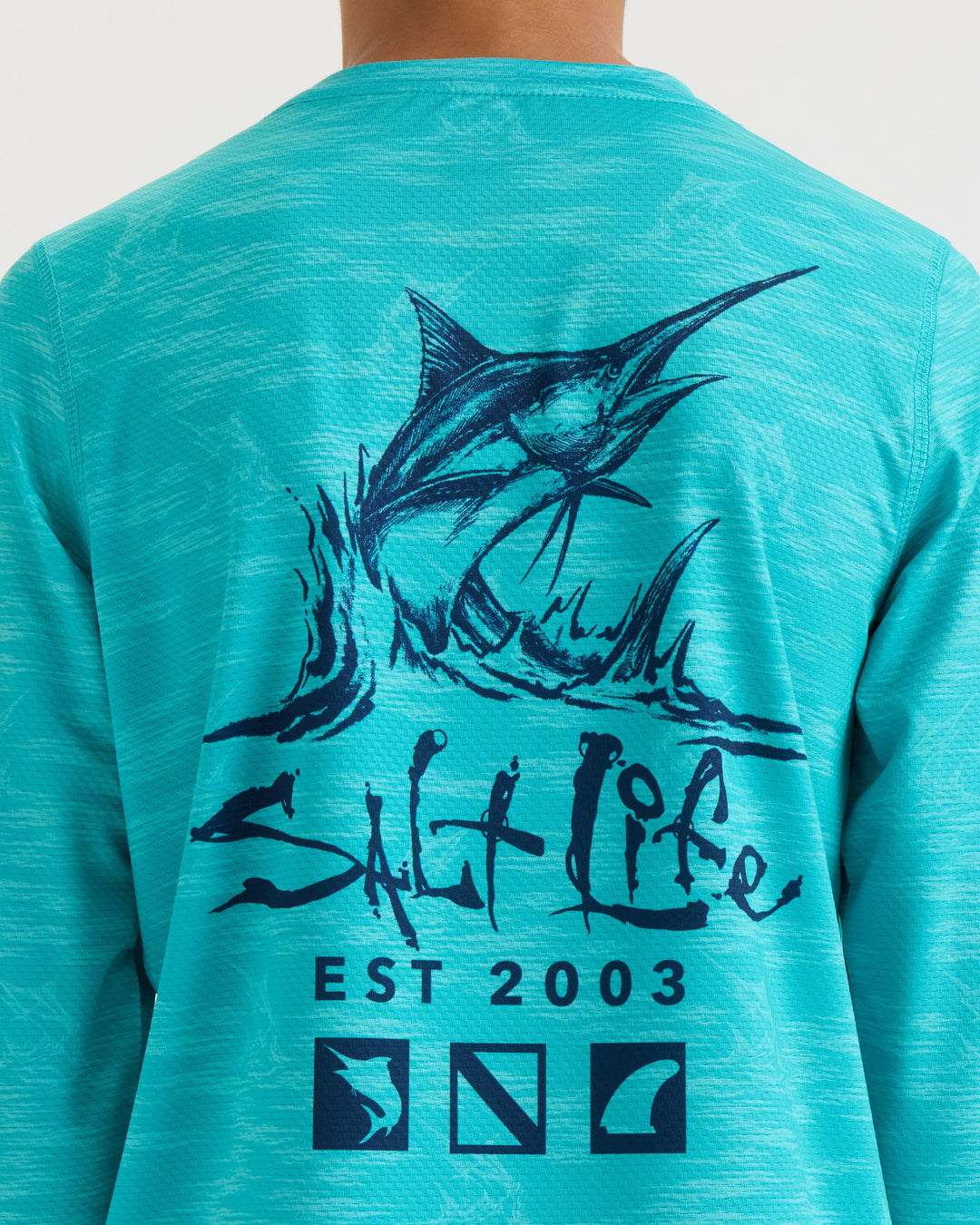 Youth Marlin Drift SLX Performance Long Sleeve Tee