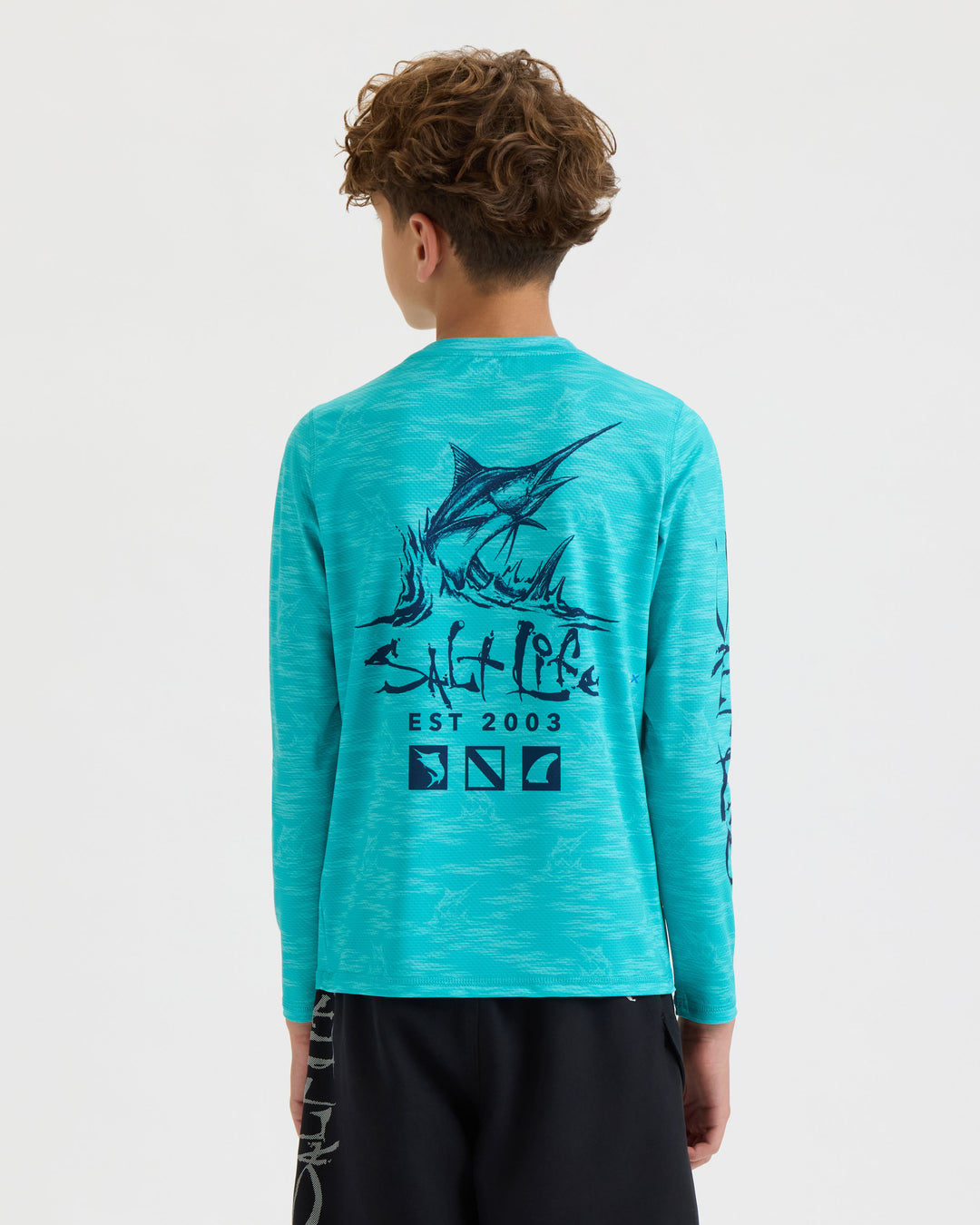 Youth Marlin Drift SLX Performance Long Sleeve Tee