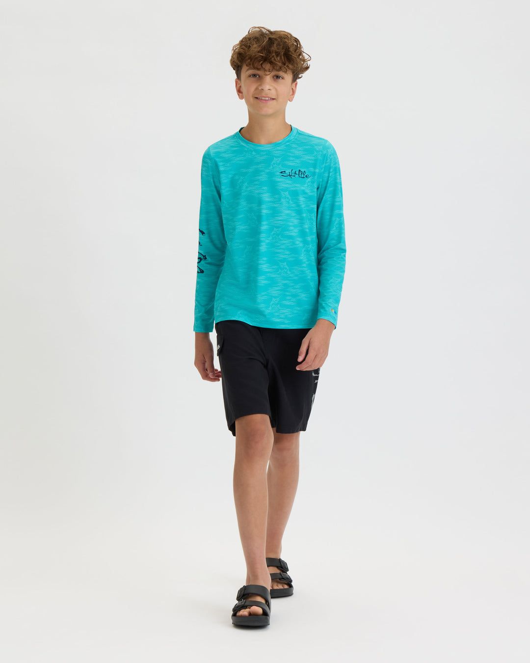Youth Marlin Drift SLX Performance Long Sleeve Tee