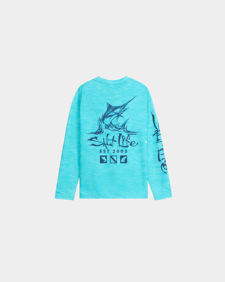 Youth Marlin Drift SLX Performance Long Sleeve Tee